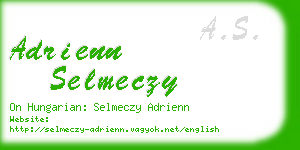 adrienn selmeczy business card